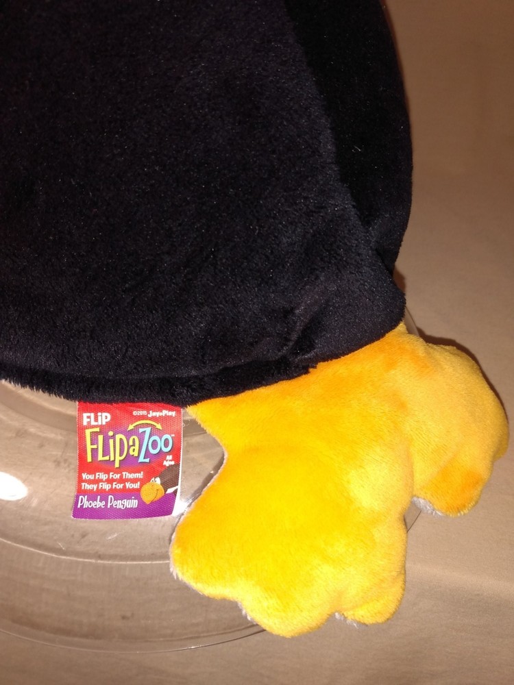 Flip a Zoo | 20" Penguin/Seal 2-in-1 Plush Toy Animal | Clean | Free USA Ship - Picture 6 of 8